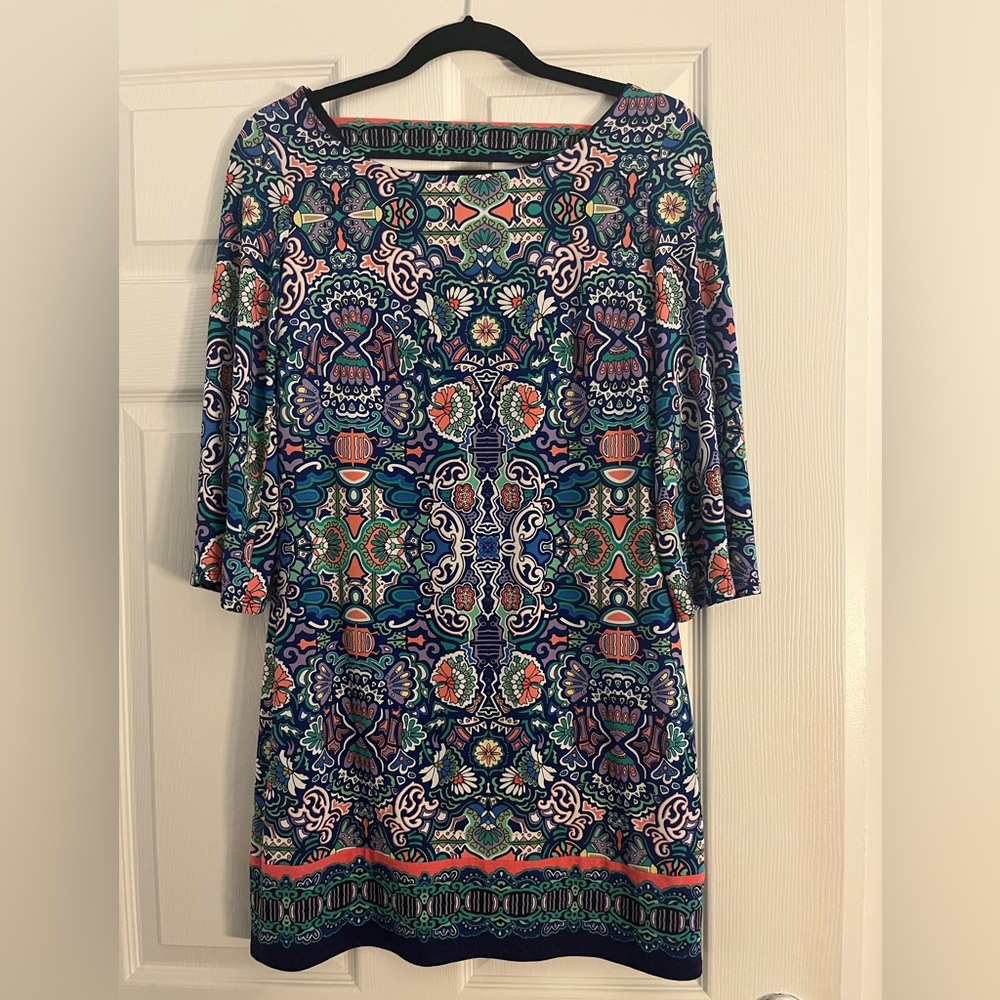 Laundry by Shelli Segal printed shift dress
